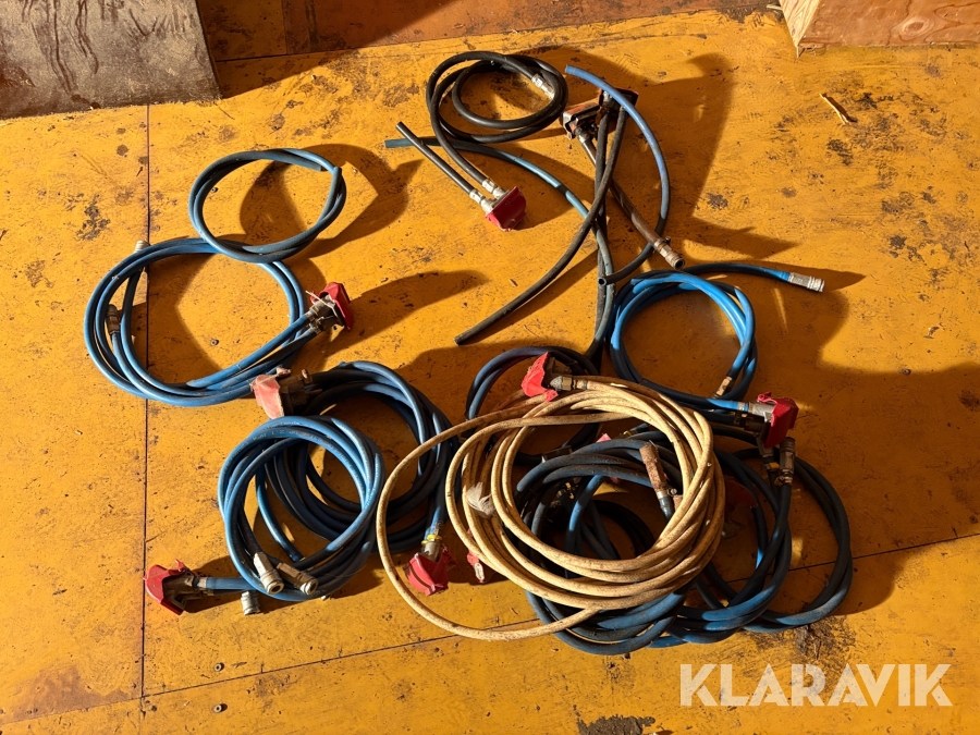 Luftslangar med kopplingar Duo-matic