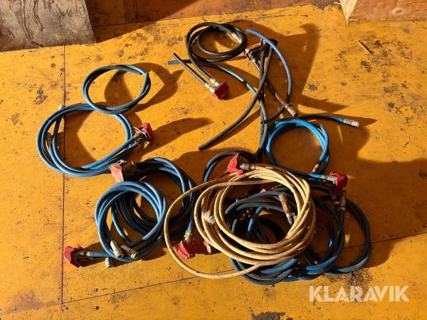 Luftslangar med kopplingar Duo-matic