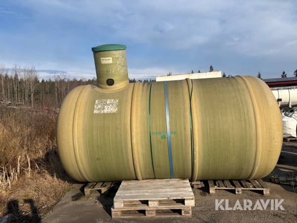 Glasfibertank VPI 12 kubik tät
