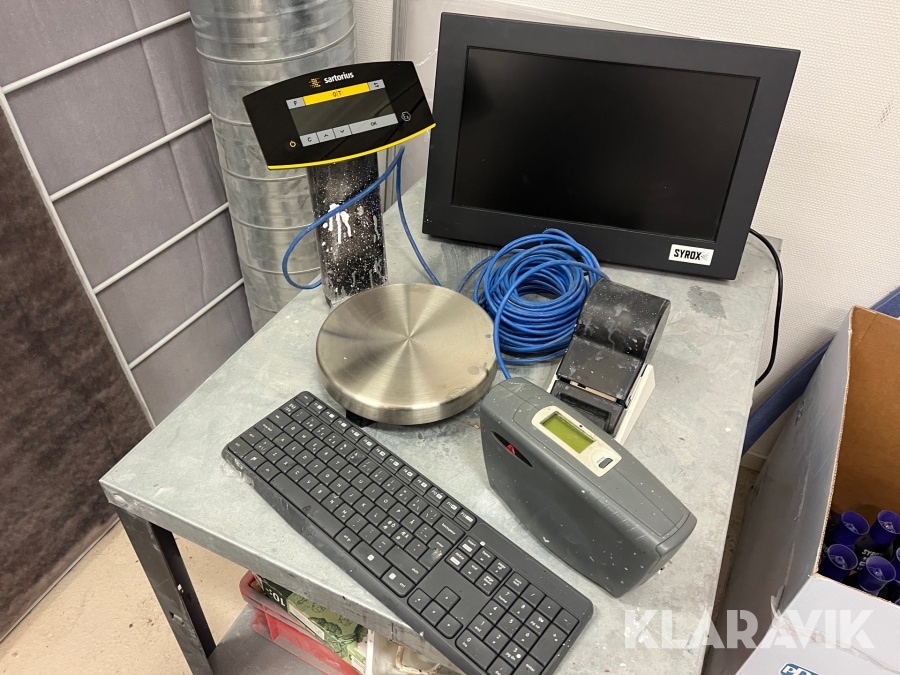 Färgblandningssystem Sartorius, Syrox & Axalta