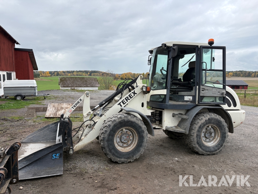 Hjullastare Terex TL80 med redskap
