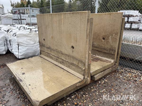 L-stöd 2000x1400mm 20kN 7st
