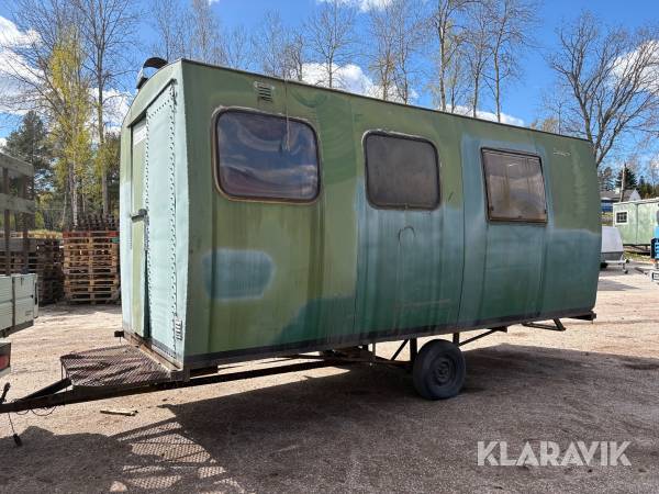 Bastubod / Bastuvagn med omklädningrum