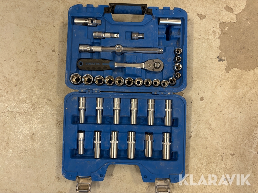 Hylsnyckelsats Biltema