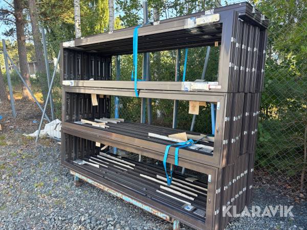 Fasta fönsterramar Sapa 1086 25st 2170x515mm 25st