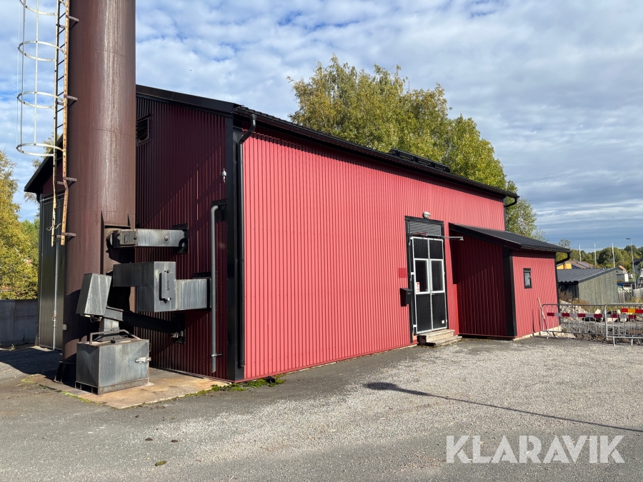Flisanläggning Ariterm Arimax BIO 700 SP med förråd