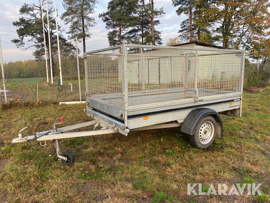 Släpvagn Fogelsta med tipp- obromsad