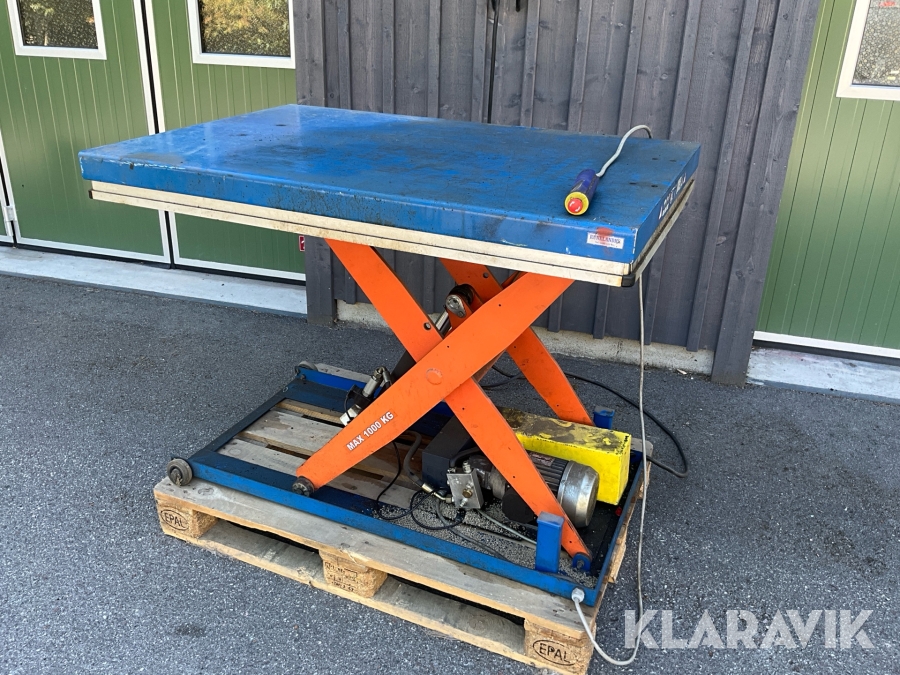 Lyftbord Runelandhs 1000kg