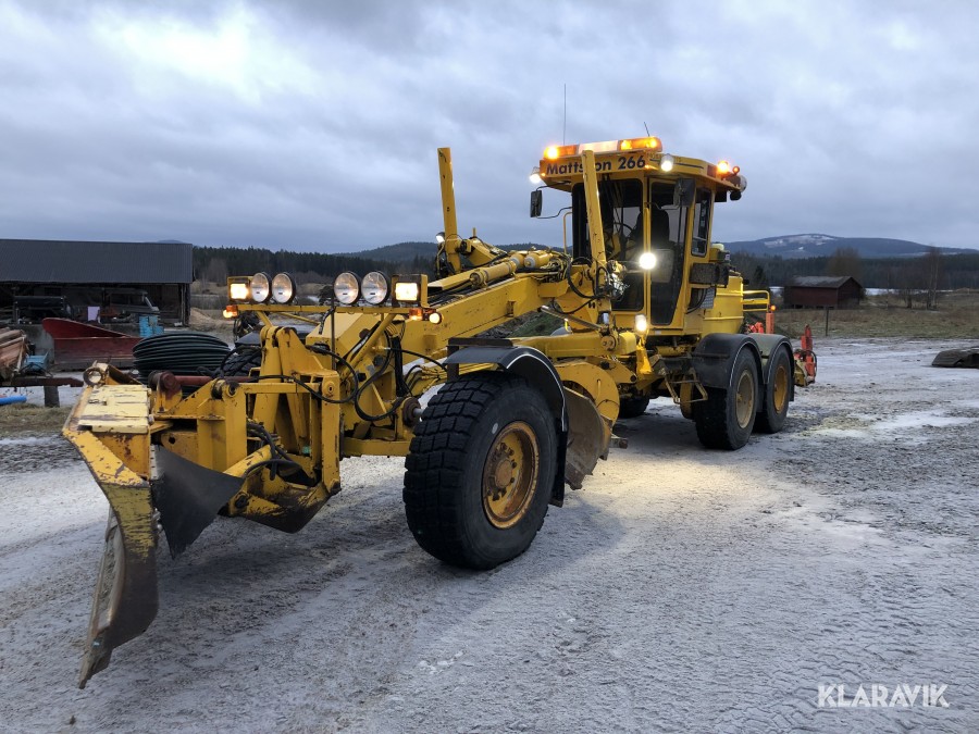 Väghyvel Mattsson 266 + extra utrustning