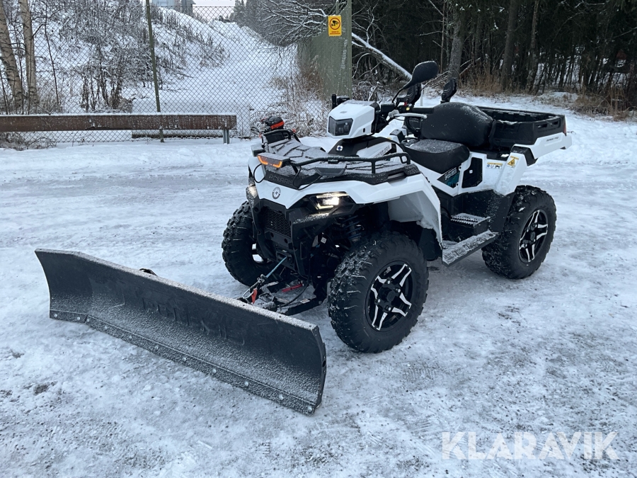 ATV Polaris Sportsman 570 EFI Nordic Pro vinterutrustad