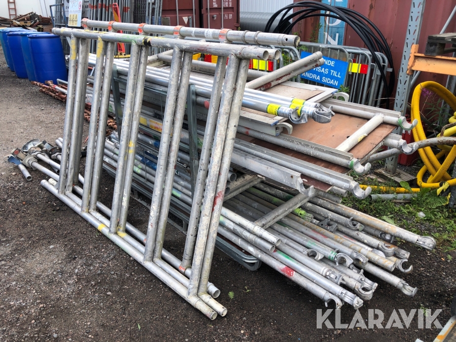 Byggställning i aluminium  