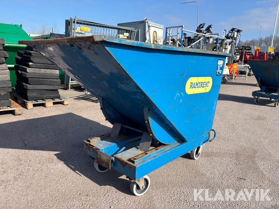 Tippcontainer Runelandhs 600 liter