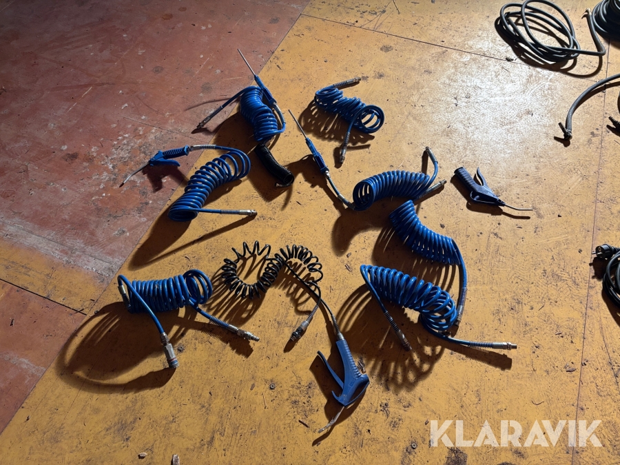 Luftslangar till lastbilshytt 9st