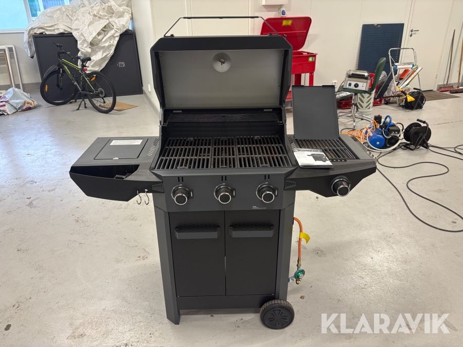 Gasolgrill Tenneker Carbon TG-3U använd en gång