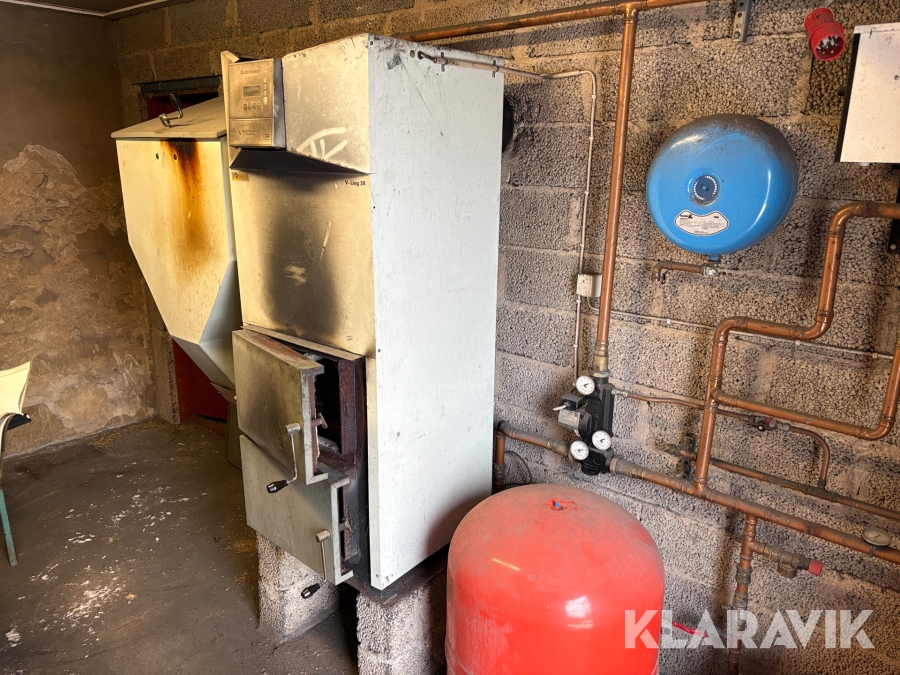 Värmeanläggning pellets V-Ling 50