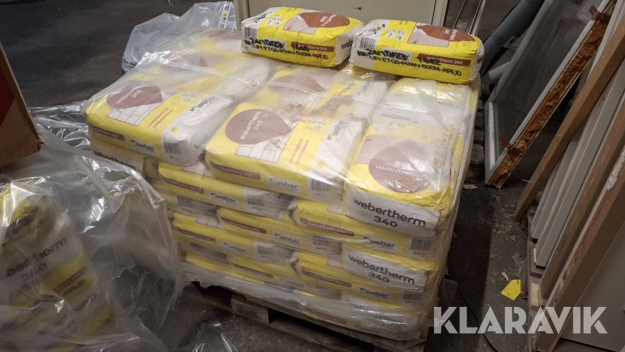 Underlagsbruk Weber Webertherm 340 Fiberförstärkt