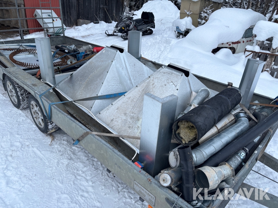 Pelletsförråd MAFA Villa 345 med matning till panna  5,7m3