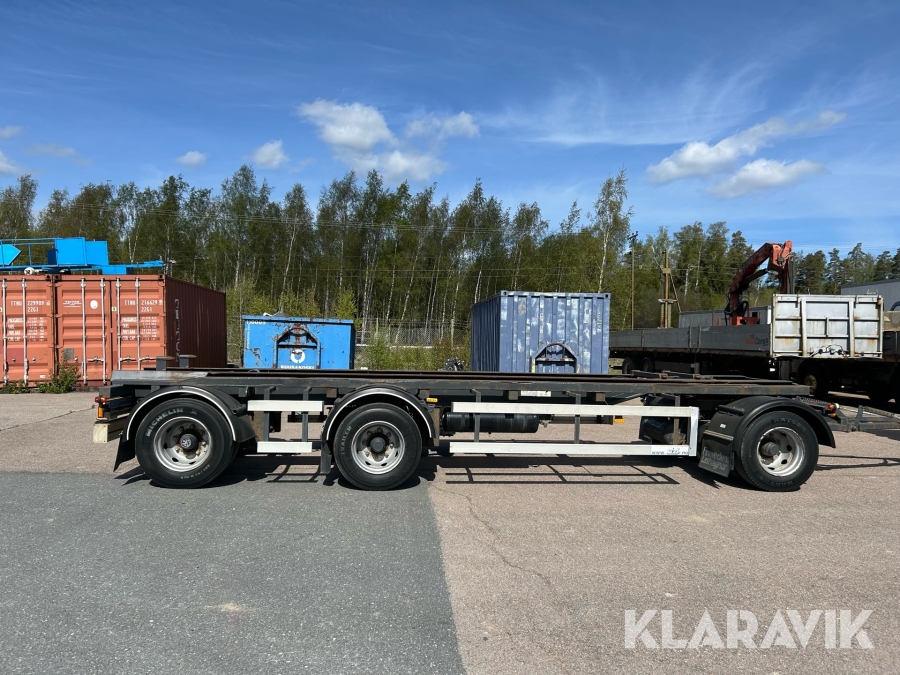 Lastväxlarsläp NorSlep 3axlig