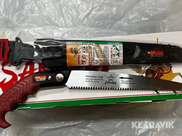 Parti med grensågar Samurai KS-240-SH 6st