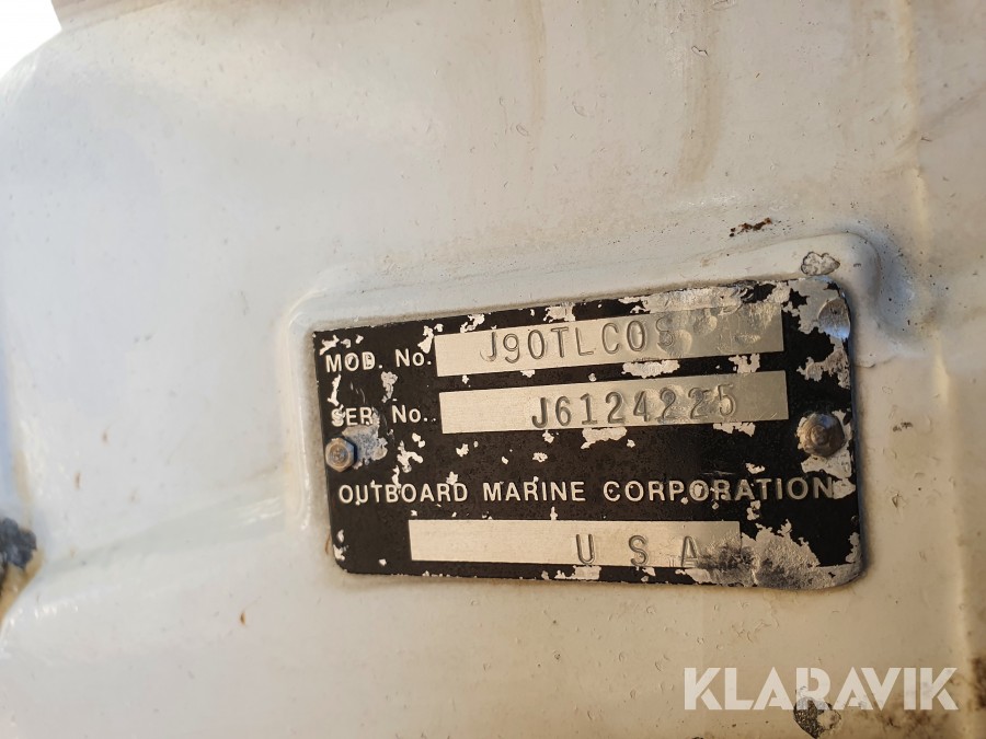 Båtmotor Utombordare Johnson V4 90 HP VRO