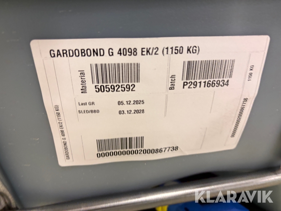Tvättmedel O-basf Gardobond G 4098