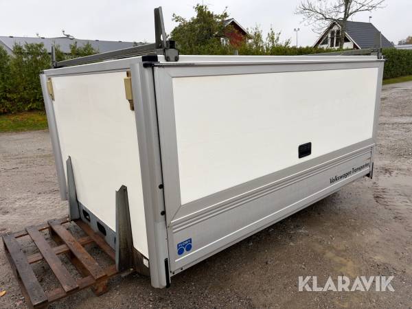 Glasfiberskåp Autokaross Floby passande Volkswagen Transporter Enkelhytt
