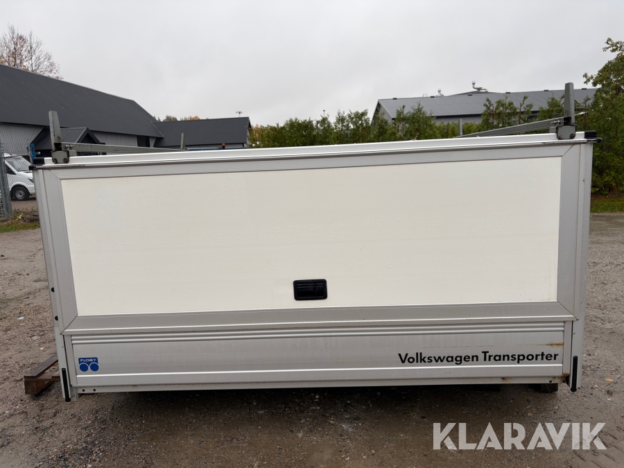 Glasfiberskåp Autokaross Floby passande Volkswagen Transporter Enkelhytt
