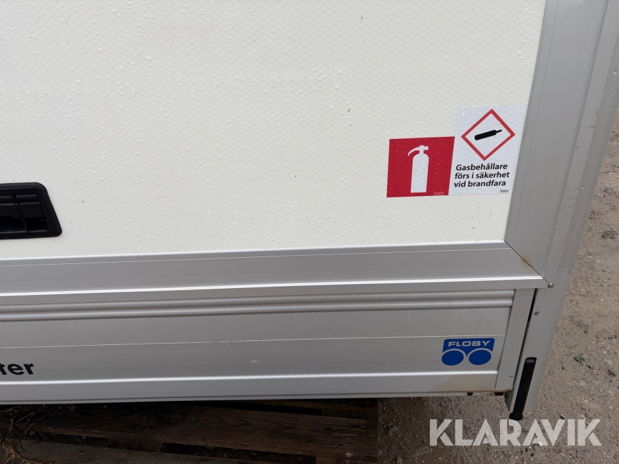 Glasfiberskåp Autokaross Floby passande Volkswagen Transporter Enkelhytt