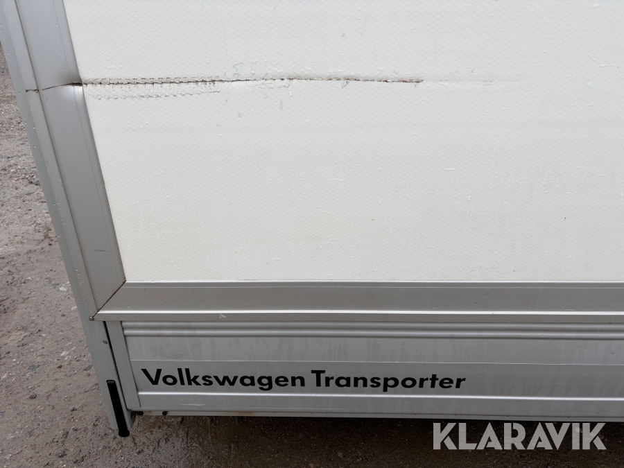 Glasfiberskåp Autokaross Floby passande Volkswagen Transporter Enkelhytt