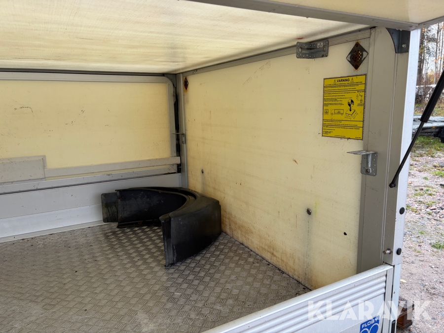 Glasfiberskåp Autokaross Floby passande Volkswagen Transporter Enkelhytt