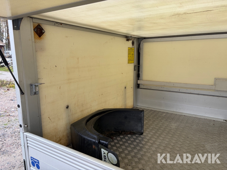 Glasfiberskåp Autokaross Floby passande Volkswagen Transporter Enkelhytt
