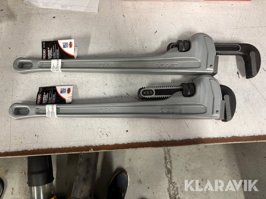 Rörtänger i aluminium Rigid 2 st