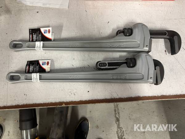 Rörtänger i aluminium Rigid 2 st