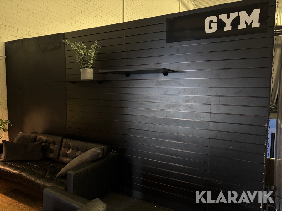 Skiljevägg med Spårpanel