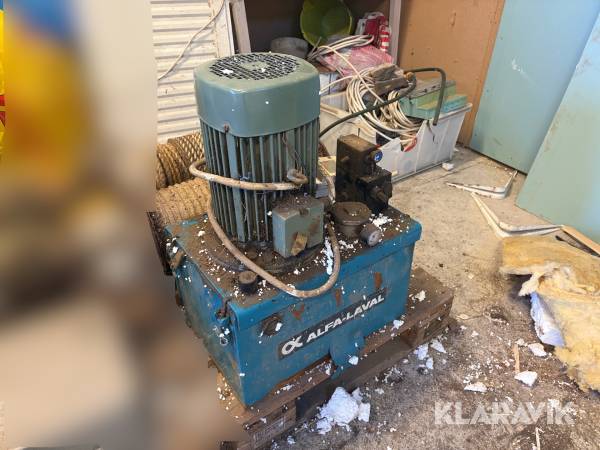 Hydraulaggregat Alfa-Laval K-4-H-6