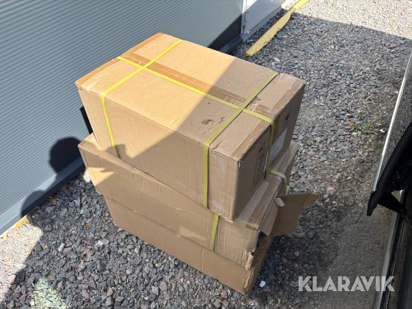 Kartong med Torkarblad SweWipes 18” 60st