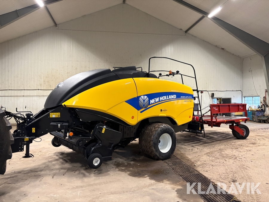 Balpress / Fyrkantspress New Holland Bigbaler 1270 Cropcutter