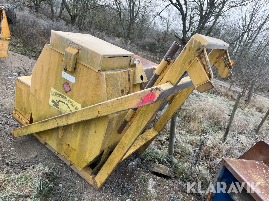 Dieseltank Wickers 1600L Bandtraktor