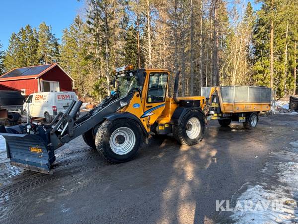 Redskapsbärare Wille 655c med kärra & redskap