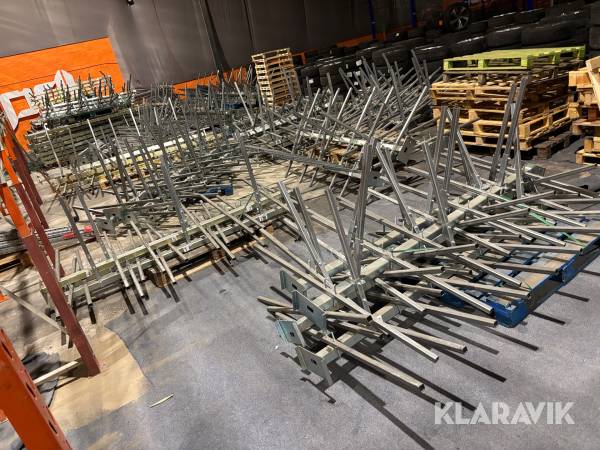 Däckställ för stapling Wheelsystem WS20 med specialtruck