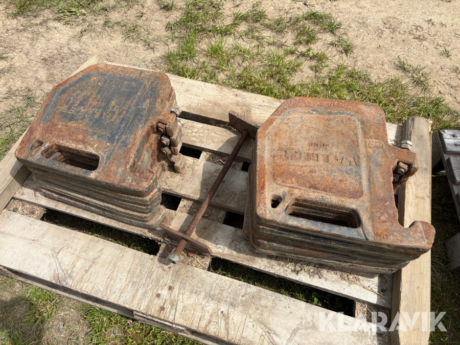 Frontvikter Valmet 30kg 10st