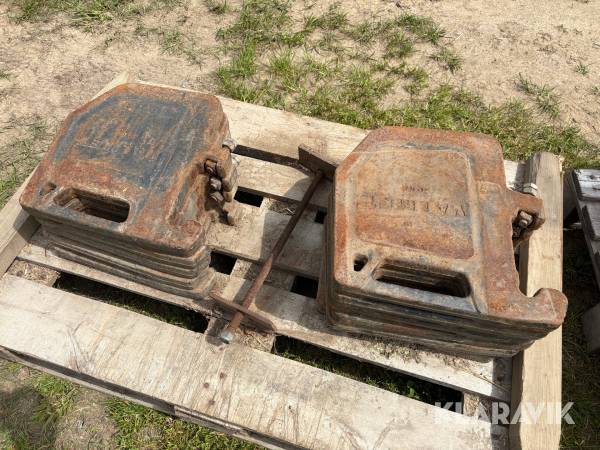 Frontvikter Valmet 30kg 10st
