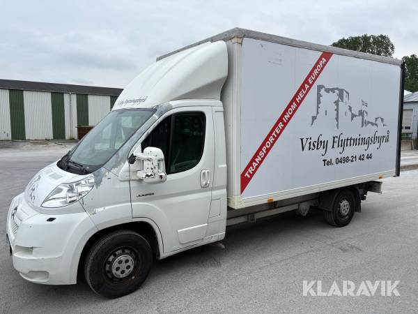 Skåpbil Citroën Jumper med bakgavellyft