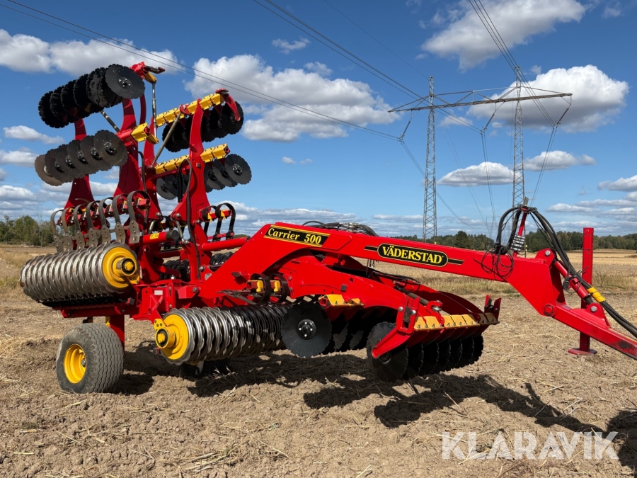 Tallrikskultivator Väderstad Carrier 500