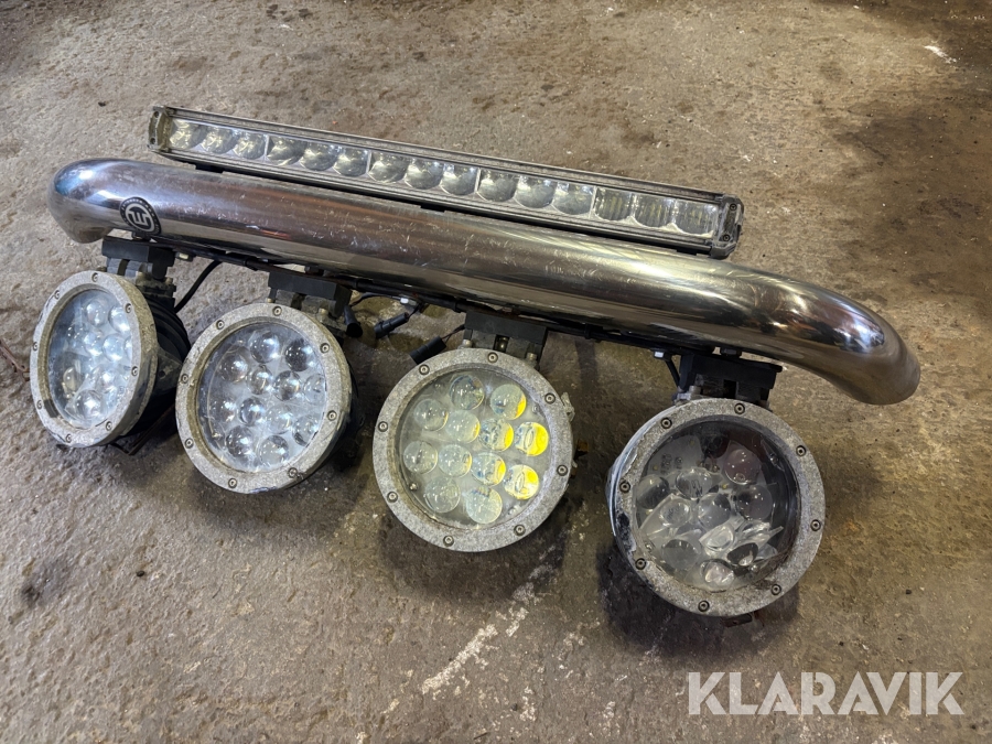 Belysningsramp till bil