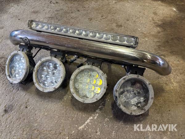 Belysningsramp till bil