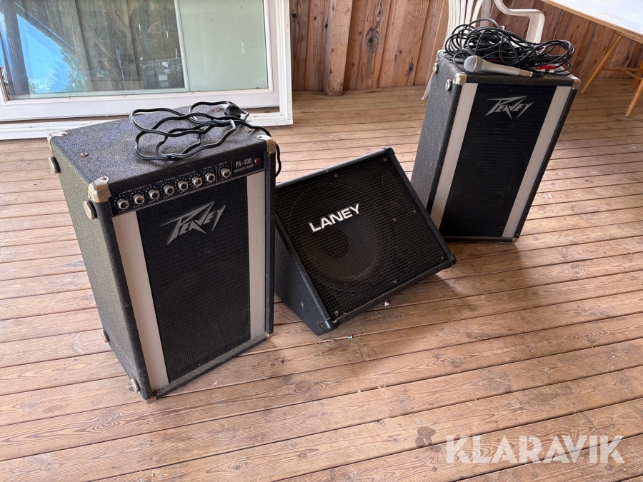 Ljudutrustning Peavey/ Laney 112 PT PA100/ 112 PT PA/ TM 300