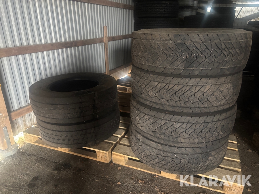 Lastbilsdäck 2+4 Goodyear 315/70R22.5