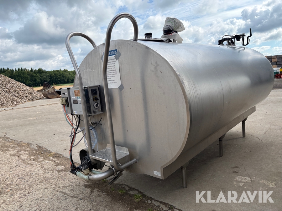 Rostfri Mjölktank Dari-Kool 3500L