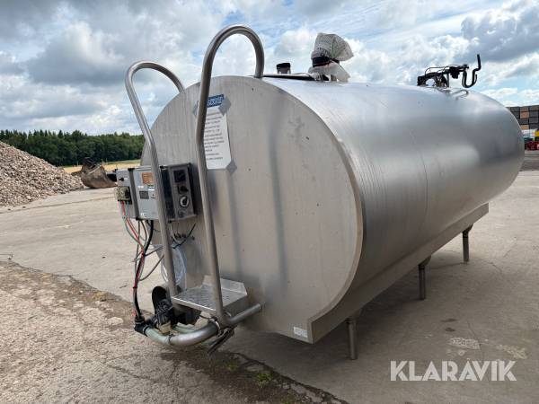 Rostfri Mjölktank Dari-Kool 3500L